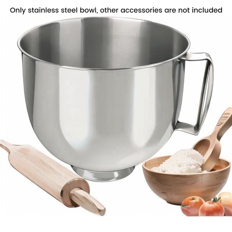 A21T ชามผสมสแตนเลส 3 ชิ้น สำหร - Kitchenaid Mixer Artisan 5Qt บทวิจารณ์และราคา