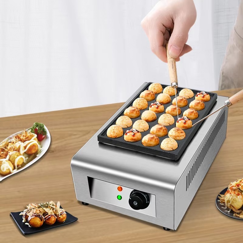 เครื่องทำทาโกะยากิไฟฟ้าแบบใหม่ - Takoyaki Grill Plate บทวิจารณ์และราคา